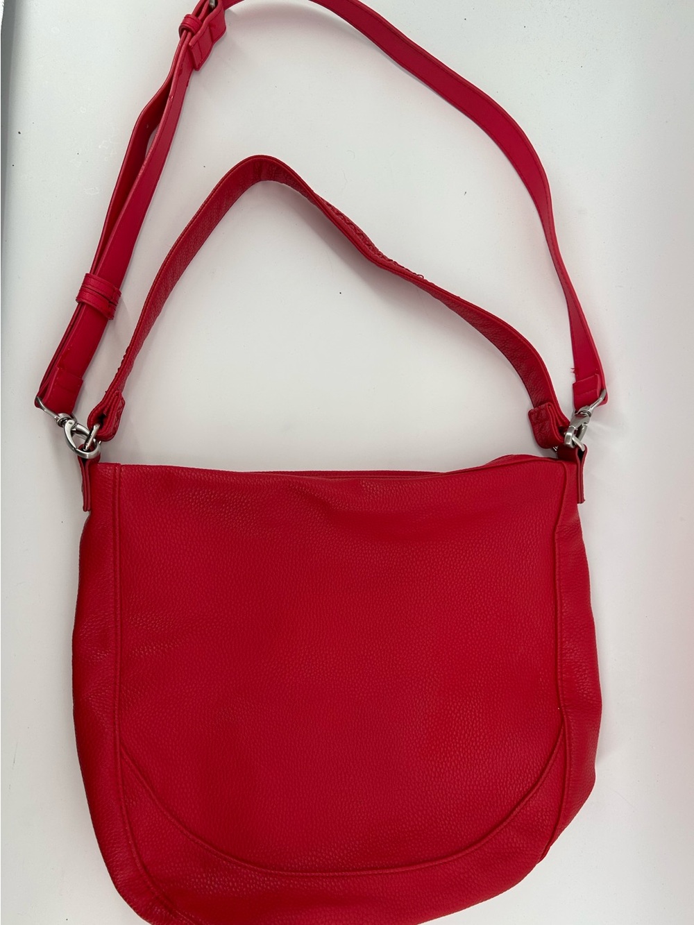 Thirty One Jewel Red Coral Hobo Bag Everyday Wear